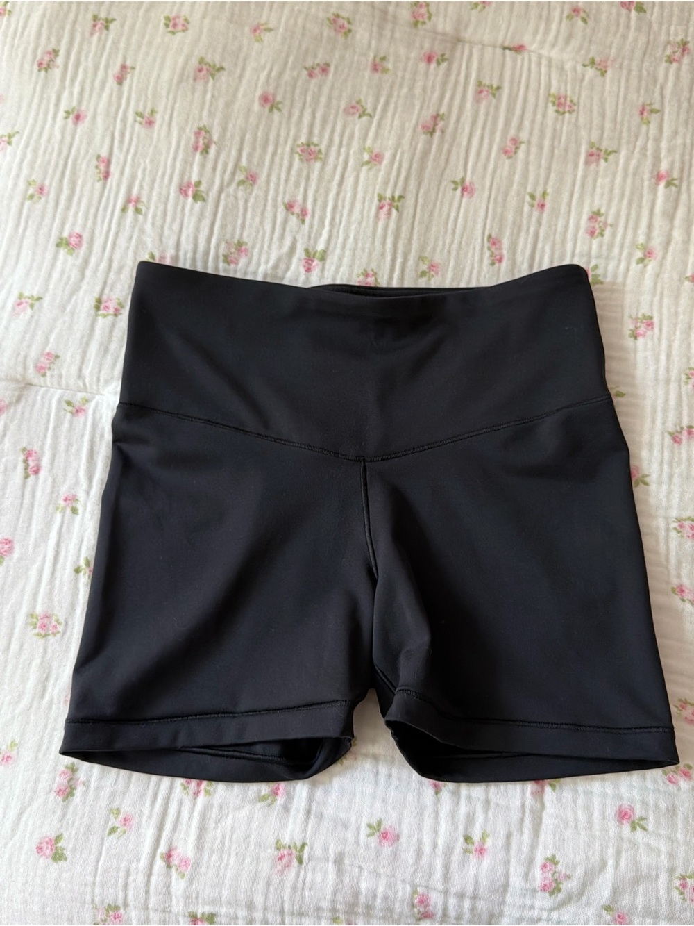 GAP Black High-Rise Bike Shorts
